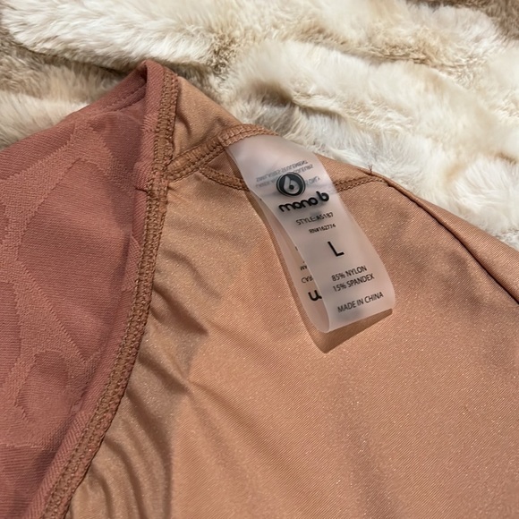 MONO B ONE PIECE SWIMSUIT. APRICOT LANE TERRACOTA COLORED / L - Picture 9 of 10